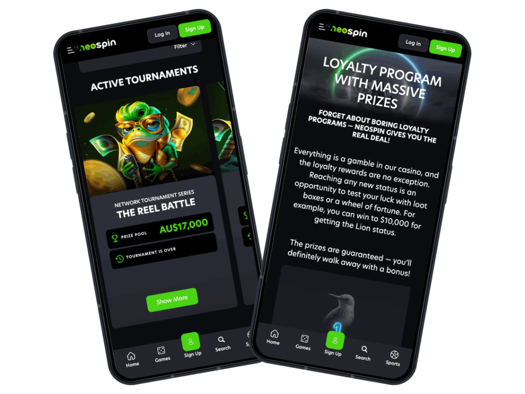 neospin app