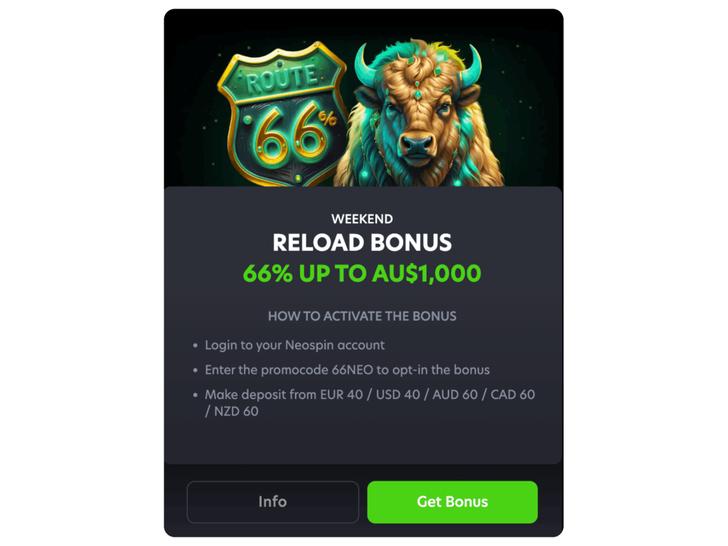 neospin free spins